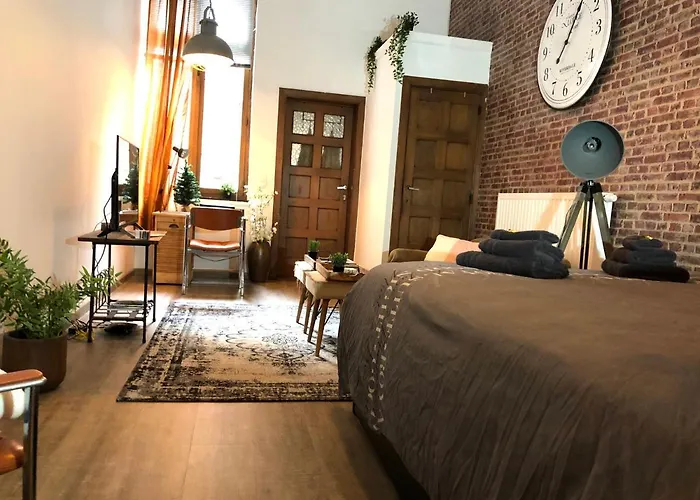 Daire New York Loft - Fully Equipped And Available Long-term - Perfect Location In City Center Namur